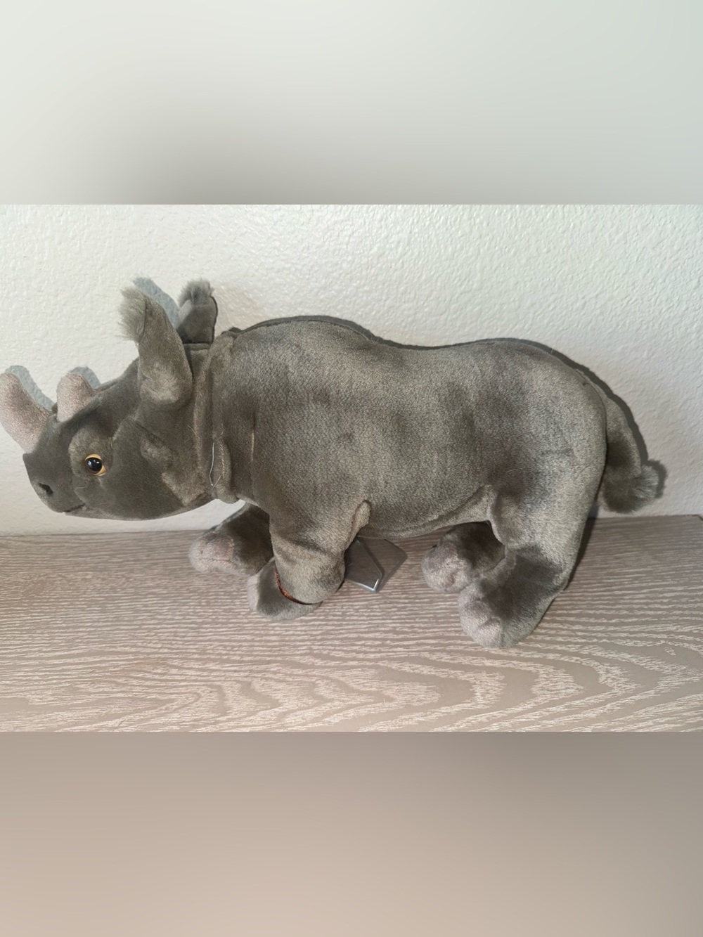 Webkinz Signature Endangered Black African Rhinoceros